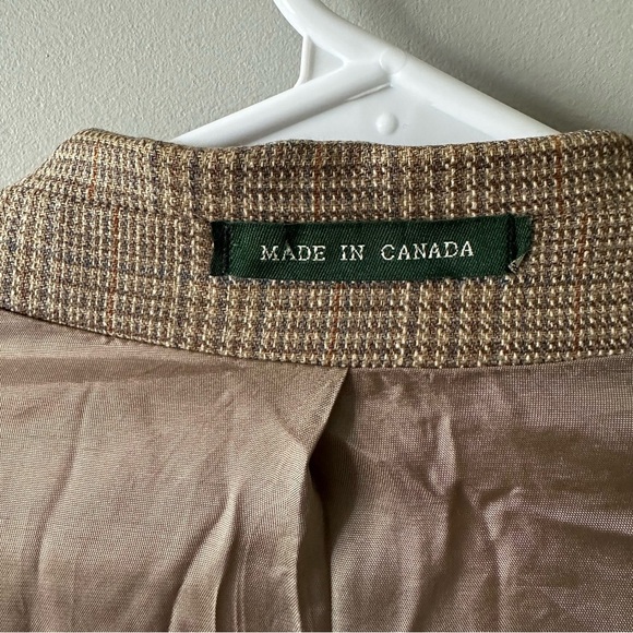 RALPH LAUREN Mens Blazer Sport Coat Casual Jacket Size 48L Wool Silk Suit - Picture 10 of 16